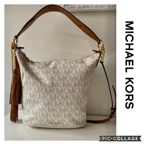 Michael Kors NEW Elana Large Shoulder Bag Purse